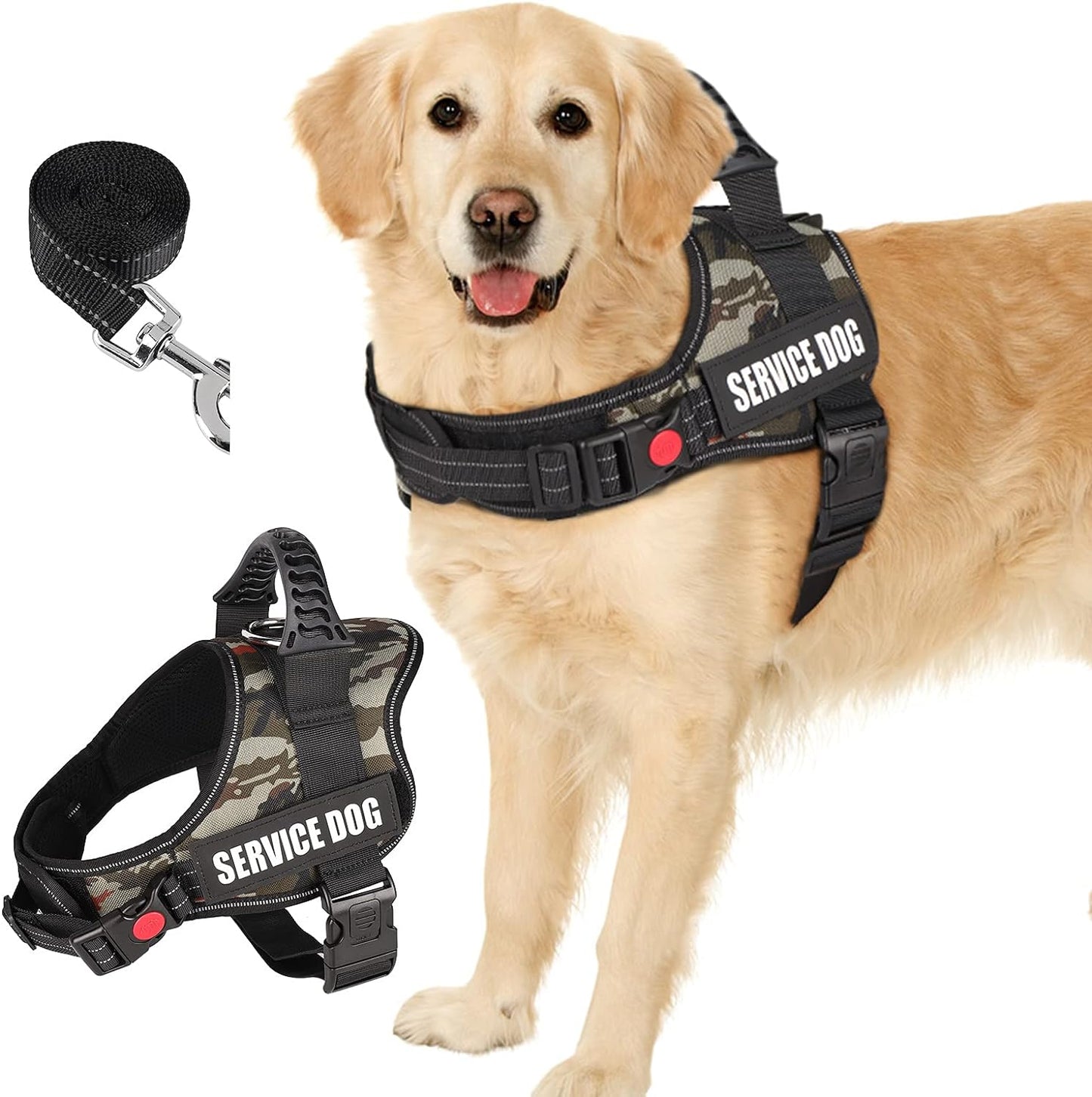 Dog Harness - Dog Harness No Pull Breathable Adjustable Comfort Dog Harness Soft Nylon Vest Harness for Small Medium Large Dogs Harness