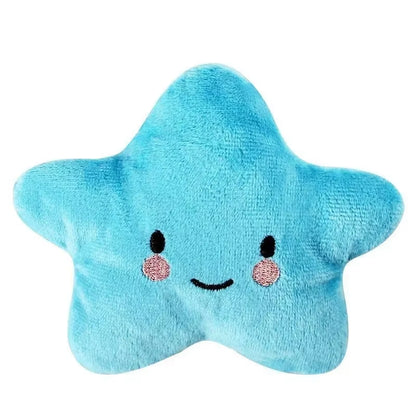 Pets Toys Plush Sounding Pentagram Toys Pets Chew Playing Fun Cute Puppy Dogs Cats Squeaky Toys Pets Supplies Accessories